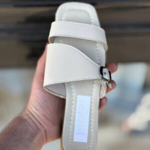 صندل چرمی کلارا کرم