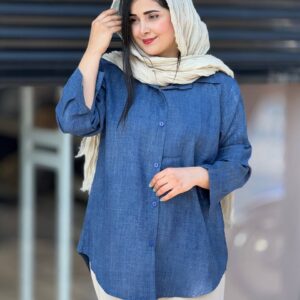 شومیز گازوییلی بلند 15590